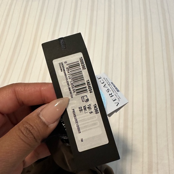 Versace Greca Brown Bodysuit  NWT - Picture 8 of 10